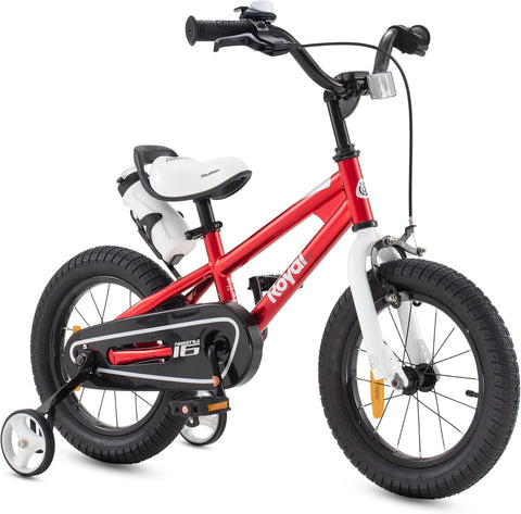 RoyalBaby BMX Freestyle 8th Red Color 12 14 16 18 Inch Sport Kids Bike Training Wheel or Kickstand Bicycle Boys Girls