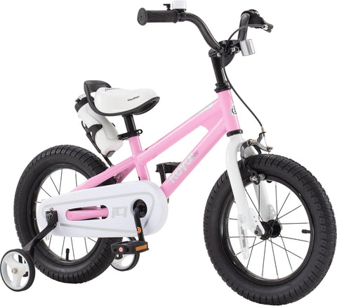 RoyalBaby BMX Freestyle 8th Pink Color 12 14 16 18 Inch Sport Kids Bike Training Wheel or Kickstand Bicycle Boys Girls