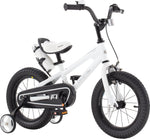 RoyalBaby BMX Freestyle 8th White Color 12 14 16 18 Inch Sport Kids Bike Training Wheel or Kickstand Bicycle Boys Girls