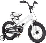 RoyalBaby BMX Freestyle 8th White Color 12 14 16 18 Inch Sport Kids Bike Training Wheel or Kickstand Bicycle Boys Girls