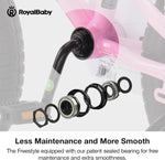 RoyalBaby BMX Freestyle 8th Pink Color 12 14 16 18 Inch Sport Kids Bike Training Wheel or Kickstand Bicycle Boys Girls