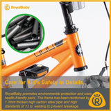 RoyalBaby BMX Freestyle 8th Orange Color 12 14 16 18 Inch Sport Kids Bike Training Wheel or Kickstand Bicycle Boys Girls