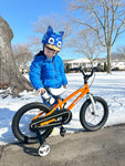 RoyalBaby BMX Freestyle 8th Orange Color 12 14 16 18 Inch Sport Kids Bike Training Wheel or Kickstand Bicycle Boys Girls