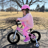 RoyalBaby BMX Freestyle 8th Pink Color 12 14 16 18 Inch Sport Kids Bike Training Wheel or Kickstand Bicycle Boys Girls