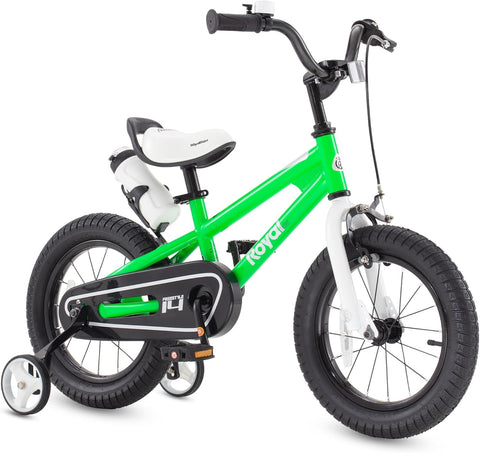 RoyalBaby BMX Freestyle 8th Green Color 12 14 16 18 Inch Sport Kids Bike Training Wheel or Kickstand Bicycle Boys Girls