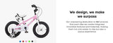 RoyalBaby BMX Freestyle 8th Pink Color 12 14 16 18 Inch Sport Kids Bike Training Wheel or Kickstand Bicycle Boys Girls