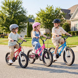 RoyalBaby EZ Kids Bike, 12 - 14 Inch Balance Pedal Convertable Bicycle, Pink | 2-in-1 Switchable, Safer &amp; Easy for Beginners Learn Balancing to Biking, 3-5 Years
