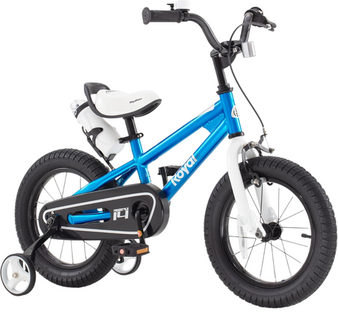 RoyalBaby BMX Freestyle Blue 12 14 16 Inch Sport Kids Bike Training Wheel Bicycle Boys Girls