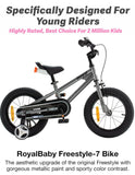 RoyalBaby BMX Freestyle 7 Sport Kids Bike 14 Inch Wheel Bicycle Boys Girls Ages 3+ Years