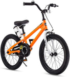 Royalbaby BMX Freestyle Pedal Brake Kids Bike for Boys and Girls 12 14 16 18 inch, Orange