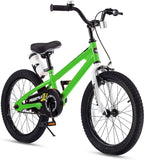 Royalbaby BMX Freestyle Pedal Brake Kids Bike for Boys and Girls 12 14 16 18 inch, Green
