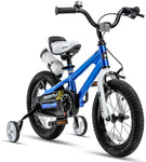 Royalbaby BMX Freestyle Pedal Brake Kids Bike for Boys and Girls 12 14 16 18 inch,Blue