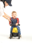 RoyalBaby Baby Walker Yellow 4 Wheels Kid Balance Bike Toddler Scooter Ride On Toys For 1-3 Years