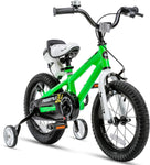 Royalbaby BMX Freestyle Pedal Brake Kids Bike for Boys and Girls 12 14 16 18 inch, Green