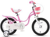 Royalbaby Swan Girls Bike 14 16 18 inch Pink and White color