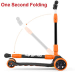 Royalbaby Foldable Kids Scooter Orange Black