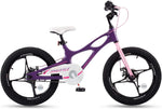 RoyalBaby Space Shuttle Magnesium Alloy Kids Bike for Boys and Girls 14 16 18 Inch, Purple