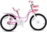 Royalbaby Swan Girls Bike 14 16 18 inch Pink and White color