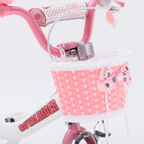 Royalbaby Jenny Princess Girls Kids Bike 12 14 16 18 20 Inch, Pink and White Color