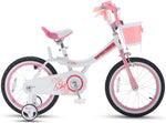 Royalbaby Jenny Princess Girls Kids Bike 12 14 16 18 20 Inch, Pink and White Color