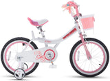 Royalbaby Jenny Princess Girls Kids Bike 12 14 16 18 20 Inch, Pink and White Color