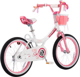 Royalbaby Jenny Princess Girls Kids Bike 12 14 16 18 20 Inch, Pink and White Color