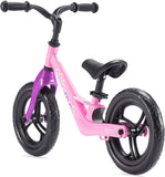 RoyalBaby Chipmunk Kids Balance Bike EVA Tire Kids Toddler Training Bicycle Pink
