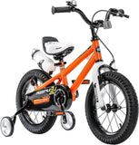 Royalbaby BMX Freestyle Pedal Brake Kids Bike for Boys and Girls 12 14 16 18 inch, Orange