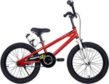 Royalbaby BMX Freestyle Pedal Brake Kids Bike for Boys and Girls 12 14 16 18 inch, Red